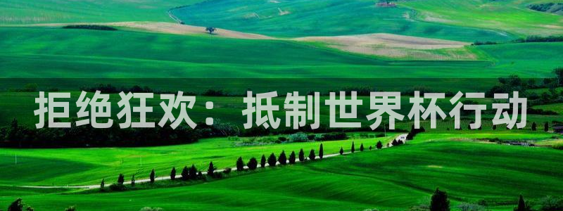 2026世界杯买球：拒绝狂欢：抵制世界杯行动
